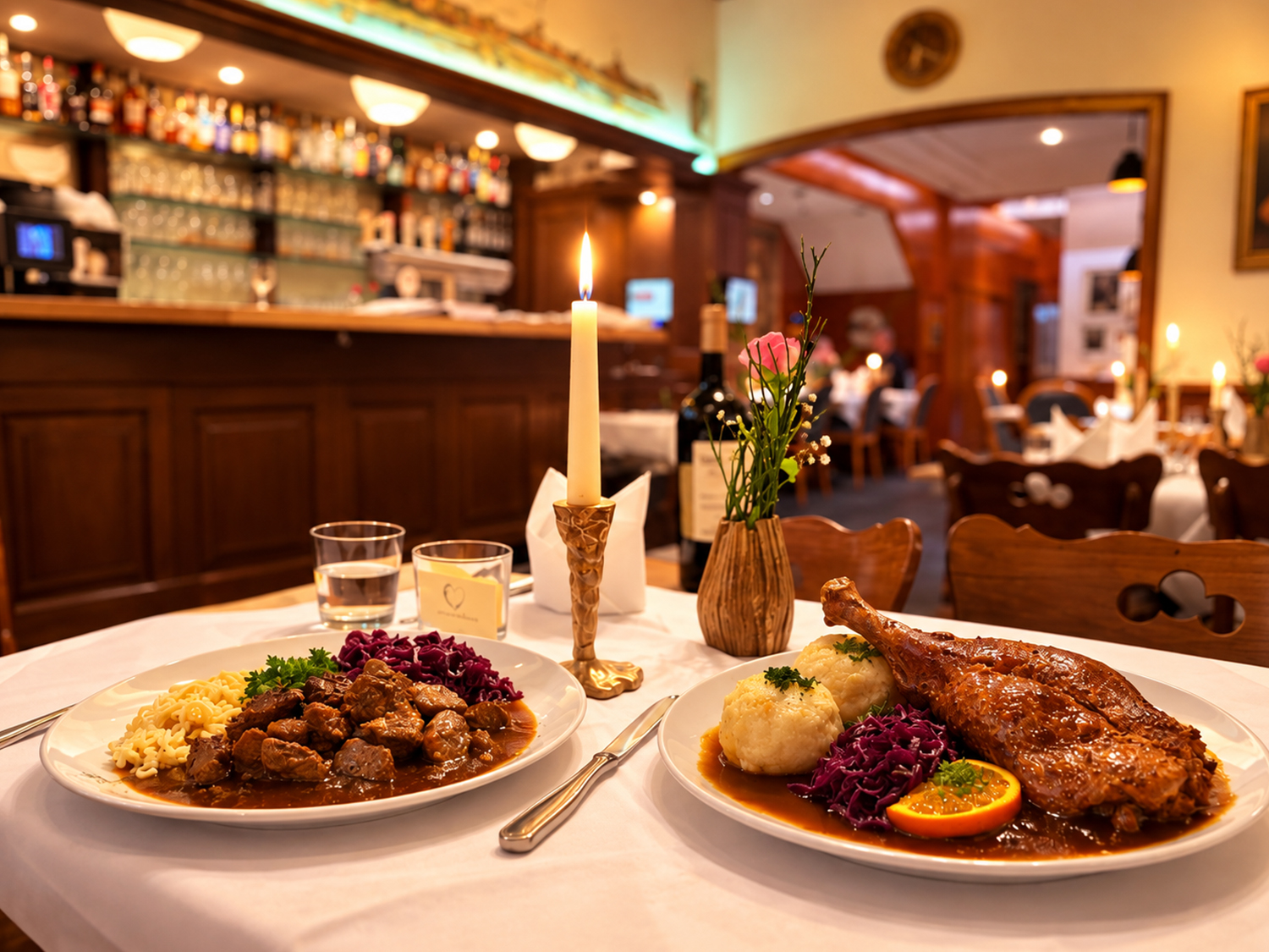 Gutbürgerliches Essen in Meppen genießen: Regionale Spezialitäten, frische Zutaten und gemütliche Atmosphäre im Restaurant Schmidt am Markt.
